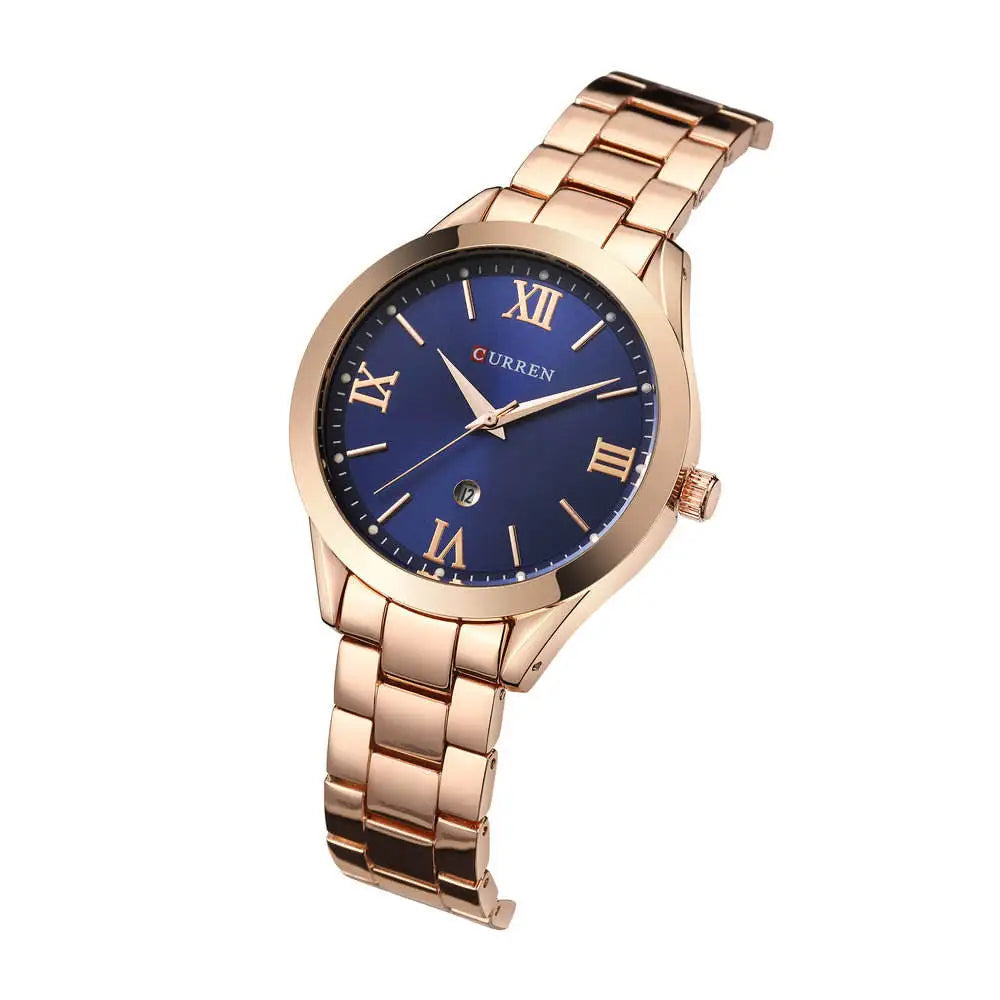 Curren Ženski sat 9007 ROSE GOLD - BLUE
