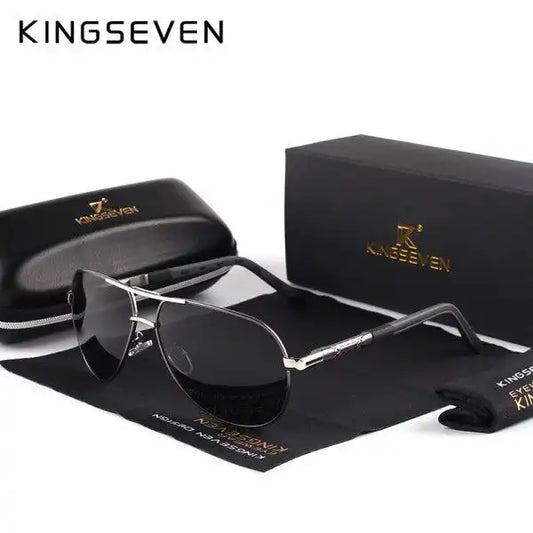 Kingseven naočare za sunce N725 black - silver