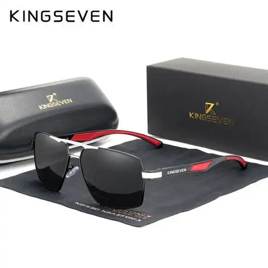 Kingseven naočare za sunce N7719 black red