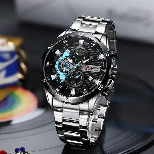 Curren Muški sat 8402 SILVER