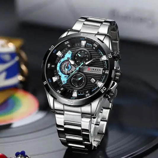 Curren Muški sat 8402 SILVER