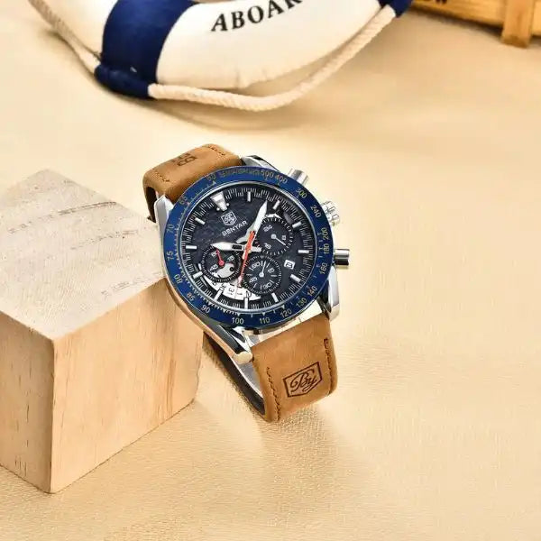 Benyar Muški sat 5175  BROWN BLUE