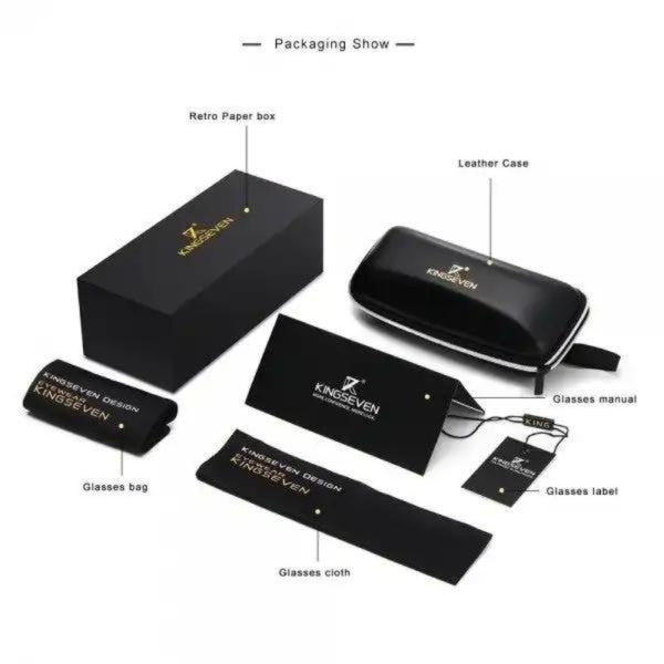 Kingseven naočare za sunce N7241 black