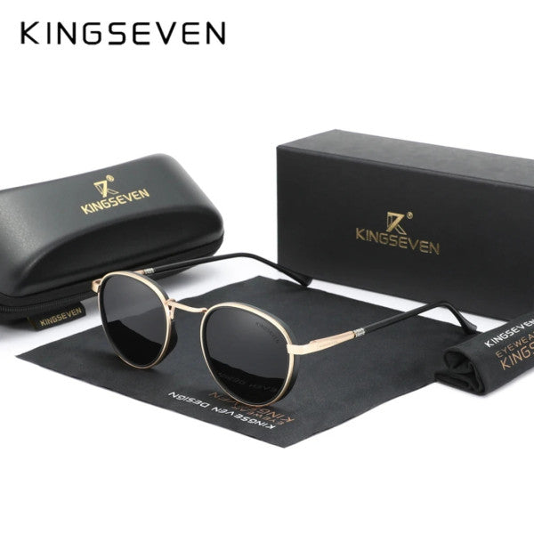 Kingseven naočare za sunce N7375 black gold