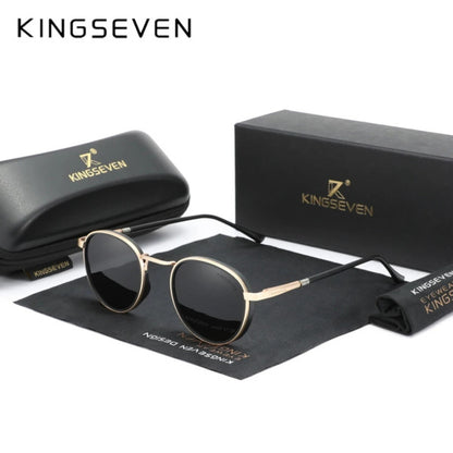 Kingseven naočare za sunce N7375 black gold