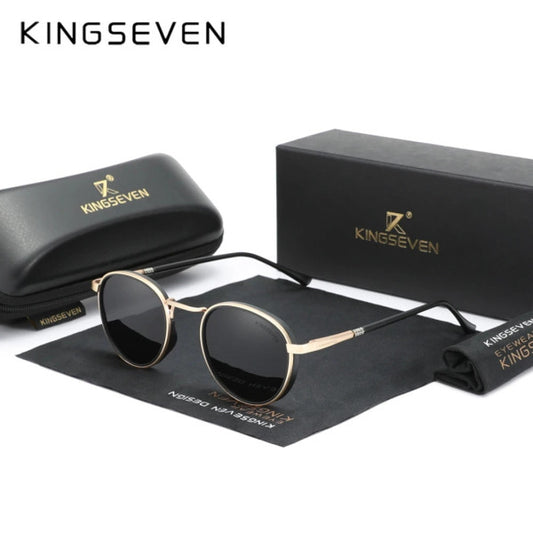 Kingseven naočare za sunce N7375 black gold