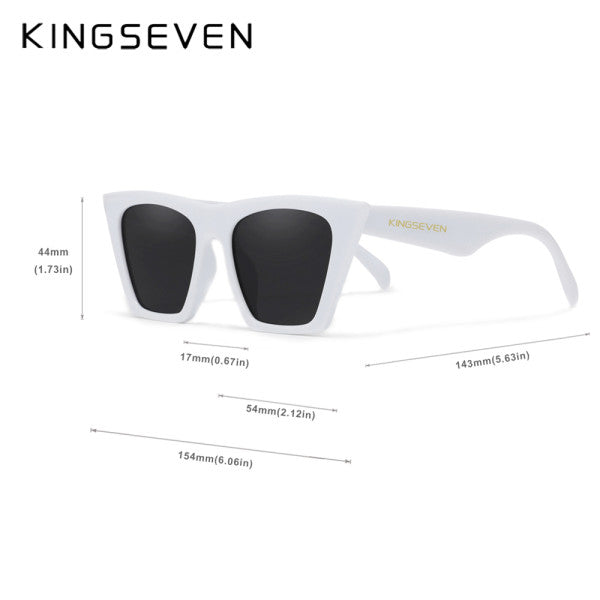 Kingseven naočare za sunce S10 white
