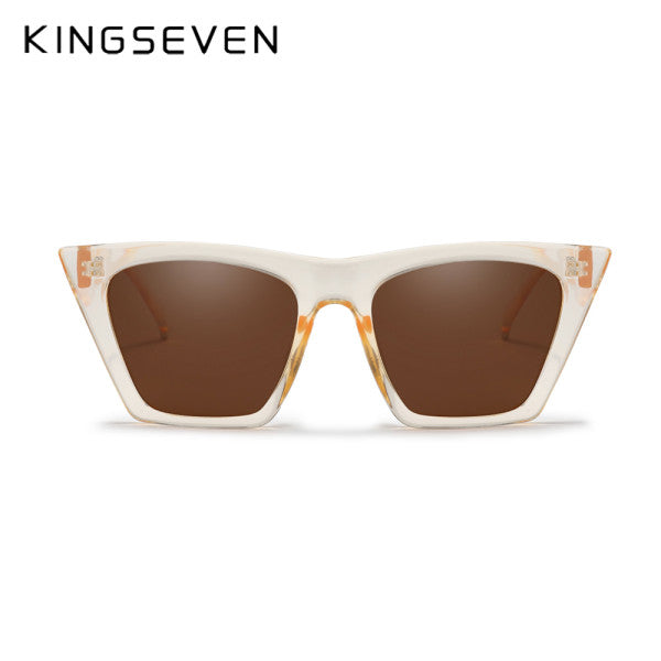 Kingseven naočare za sunce S10 brown white