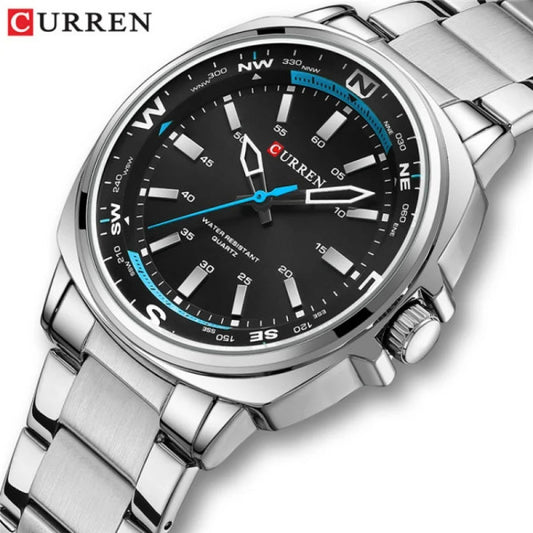Curren Muški sat 8455 SILVER