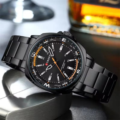 Curren Muški sat 8455 BLACK