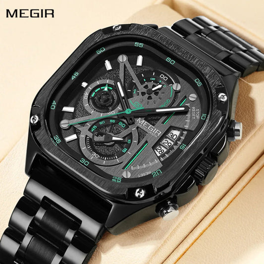 Megir Muški sat 2217 black