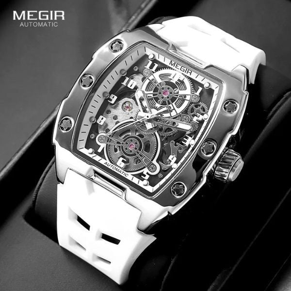 Megir Muški sat 8602 WHITE