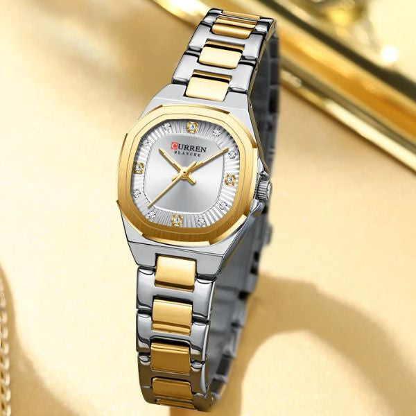 Curren Ženski sat 9104 silver gold