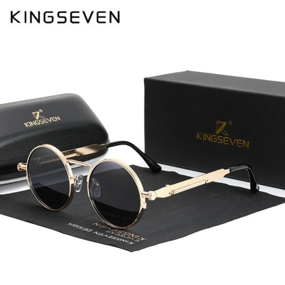 Kingseven naočare za sunce N7579 black gold