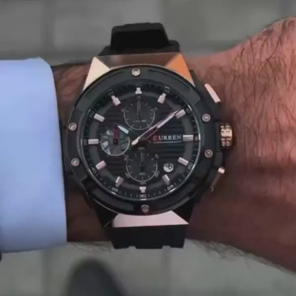 Curren Muški sat 8462 BLACK