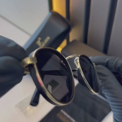 Kingseven naočare za sunce N7375 black gold